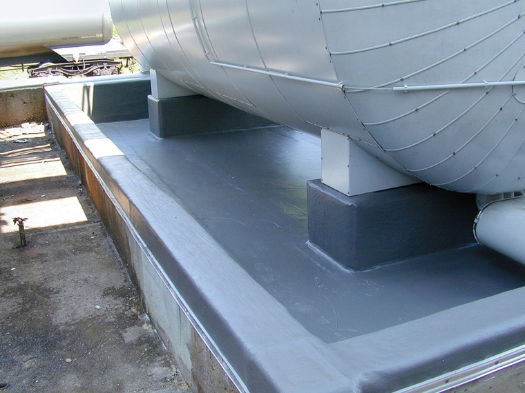 Auffangräume unterliegen besonders im Raffineriebetrieb einem...