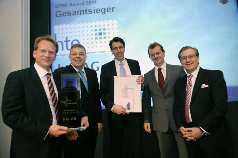 STEP Award 2011 - Gesamtsieger hte - high throughput experimentation,...