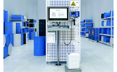 Scannen und Wiegen mit gleichzeitiger Datenübertragung