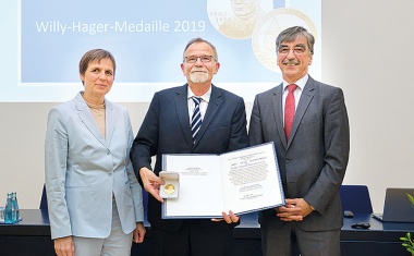 Willy-Hager-Medaille für Rosenwinkel