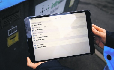 Im Industriepark Höchst setzt man auf mobiles Abfallmanagement