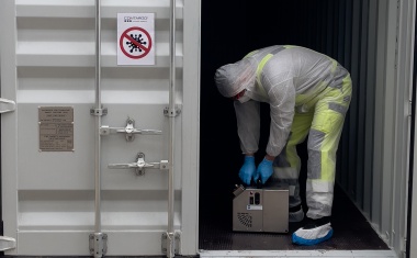 Contargo: Desinfizierung von Containern