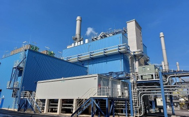 Evonik nimmt neues Gaskraftwerk in Marl in Betrieb