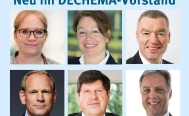 Dechema: Sechs neue Mitglieder verstärken den Vorstand
