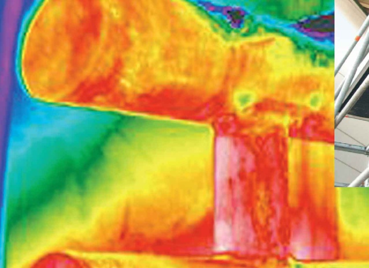 Wärmebildaufnahme in der Kraftwerkstechnik: Durch die Erkennung von...