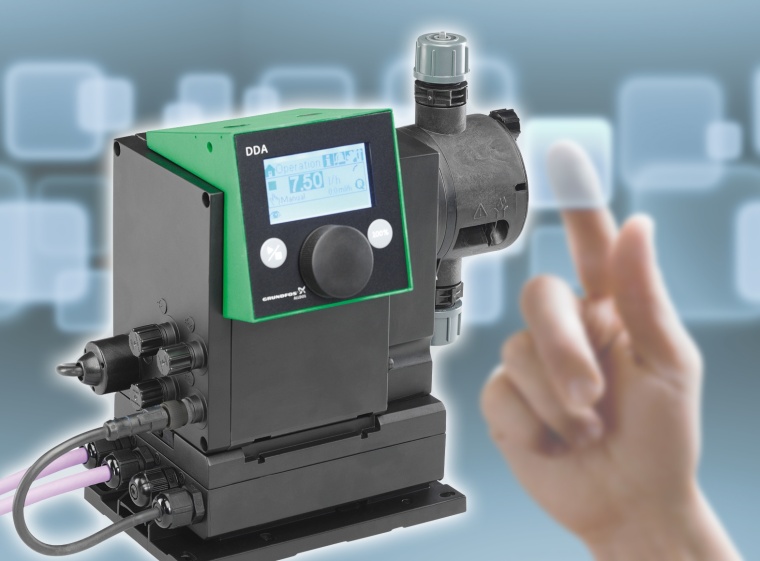 Digital Dosing-Pumpen überzeugen auch mit dem einfachen Handling: Der...