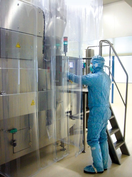 Abb. 4: Kryogenes Pelletieren erhält die Aktivität biopharmazeutischer Produkt