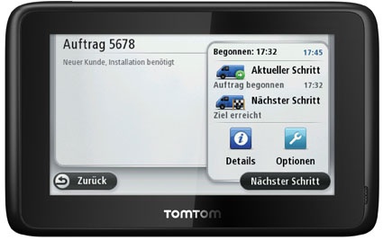 Flottenmanagementsystem vonTomTom Business Solutions.