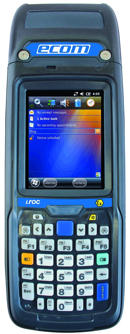 Der i.roc Ci70 -Ex vereint einen stromsparenden Prozessor für lange...