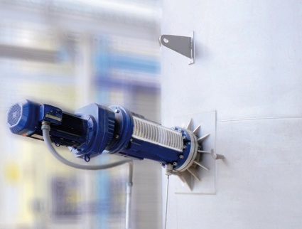 Abb. 6: Side-Entry Rührwerk von Ekato Fluid.