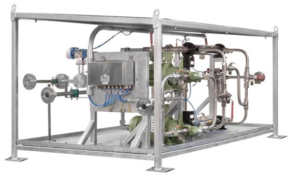 Abb. 5: Das neue Getriebeöl-Versorgungssystem der ESD Ekato Sicherheits- und...