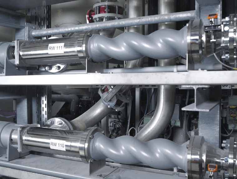 Abb. 2: Die Statoren der MX-Exzenterschneckenpumpen in der Ausführung „Even...