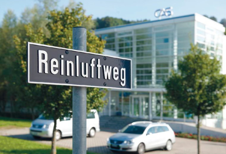 Abb. 3: Firmazentrale der CAS in der Schweiz