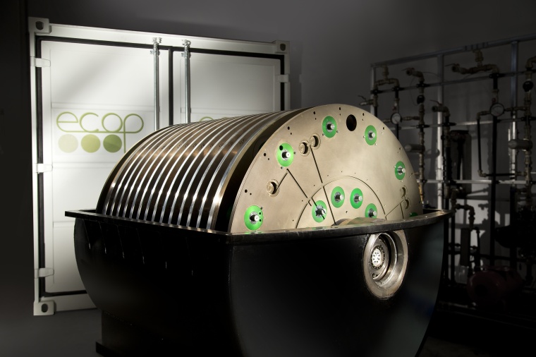 ecop: Abb.3: Ecop Hochtemperaturwärmepumpe für bis zu 150 °C