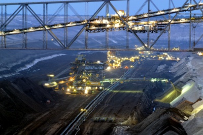 Braunkohleabbau vor allem zur Energiegewinnung: Tagebau Jänschwalde (Quelle:...