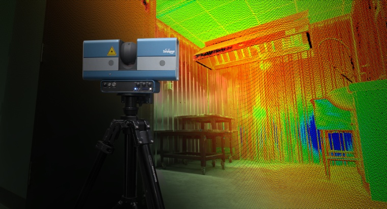 Creaform: Room scan using a mid-range scanner