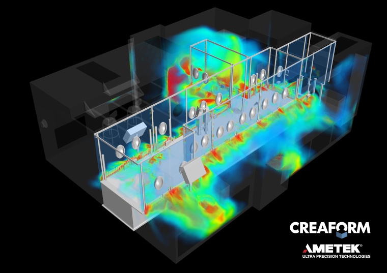 Creaform: Vaccine filling cleanroom