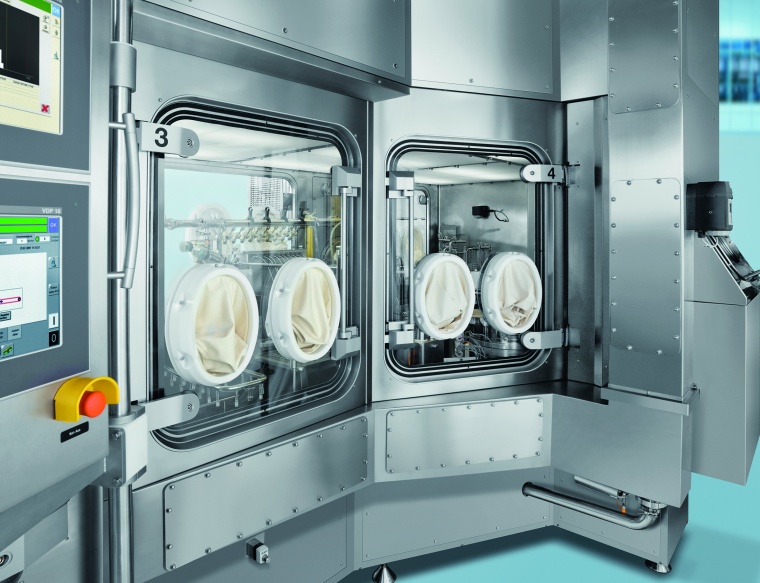 Bosch: Capping machine with highly an isolator is a hermetically sealed system...