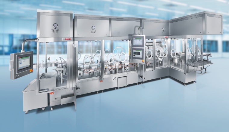 Bosch: Flexible solution for pharmaceutical filling operations: the FXS...