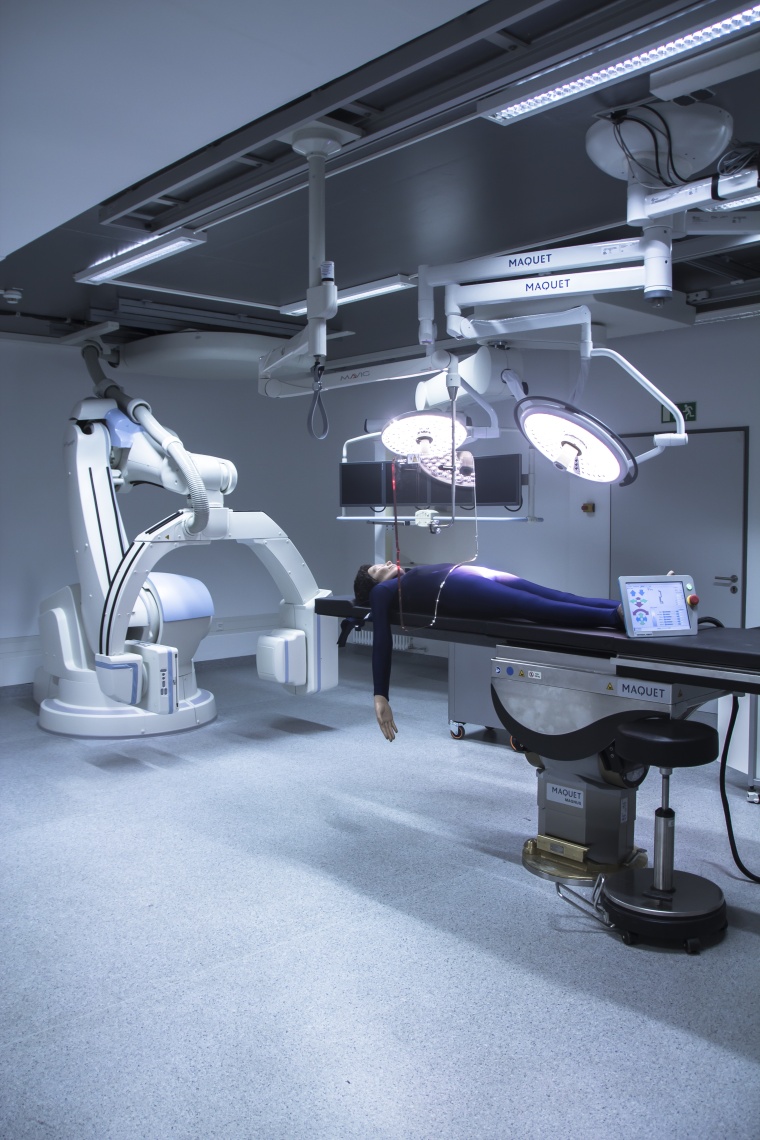 Fraunhofer Medical: Experimenteller Interventionsraum mit dem bildgebenden...