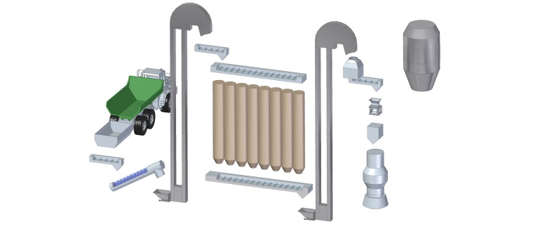 Rembe: Beispielhafte Darstellung der Standardelemente einer...