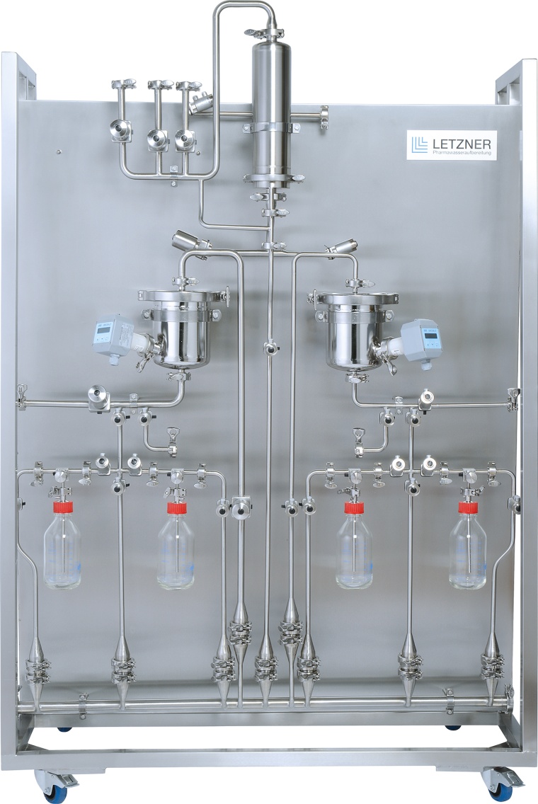 Letzner: Vorderansicht der Messstation Letzanalyze-CIP