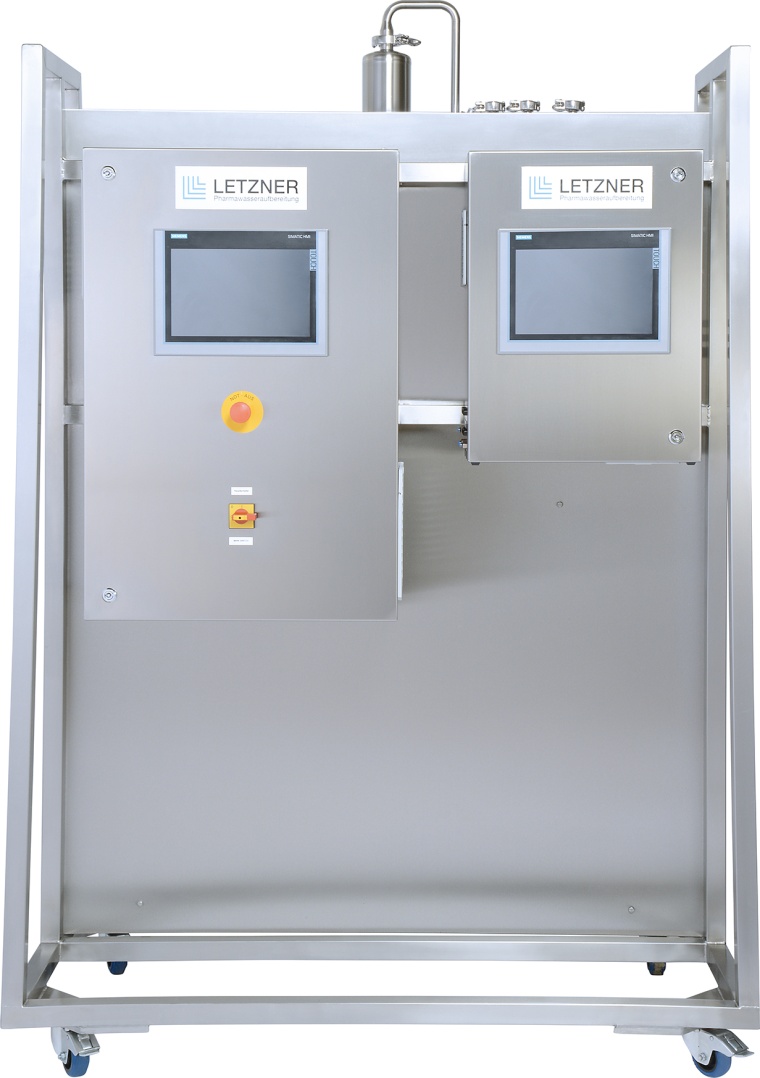 Letzner: Rückansicht Messstation Letzanalyze-CIP