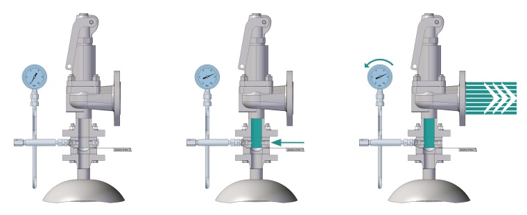 Rembe: In-situ Test: Das SV wird ohne vorherigen Ausbau geprüft. Durch eine...