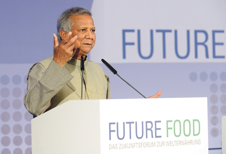 Prof. Muhammad Yunus, Friedensnobelpreisträger und Gründer Grameen Bank