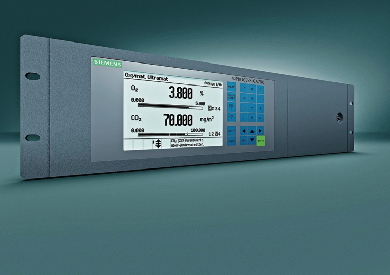 Mit dem Analysegerät Siprocess GA700 werden im Zusammenspiel mit den...