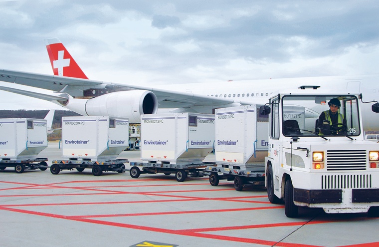 Entlang der Pharma Supply Chain kooperiert Swiss Wolrdcargo mit den besten...