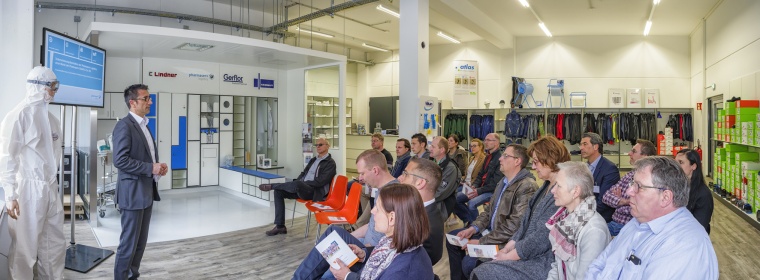Tag der Logistik: Pharmaserv Logistics informiert seine Gäste über die...