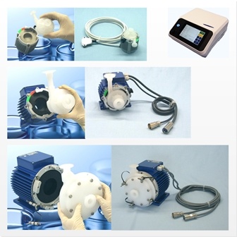 Magnetschwebende Single-Use-Zentrifugalpumpenserie PuraLev und dazugehöriger...