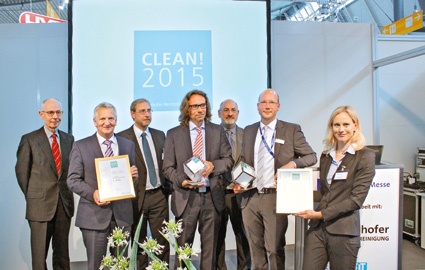 Verleihung des Fraunhofer Reinheitstechnikpreises CLEAN!