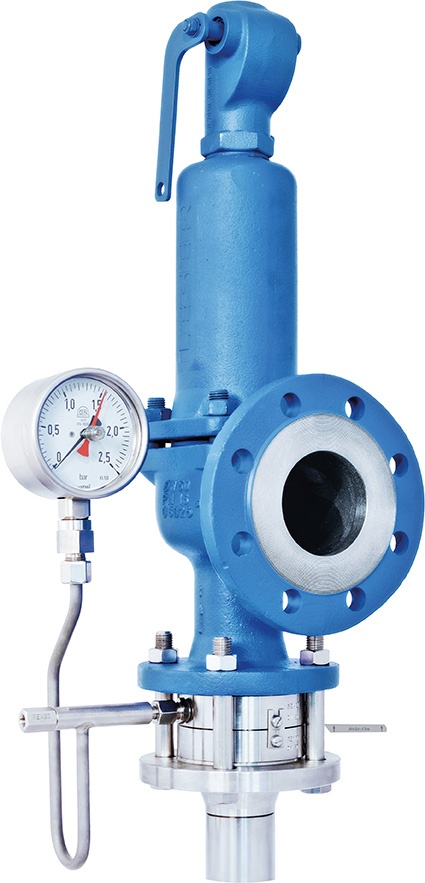 Berstscheibe und Sicherheitsventil © Rembe