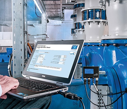 Mit der Dienstleistung Pump Operation Check und der Pumpenüberwachungseinheit...