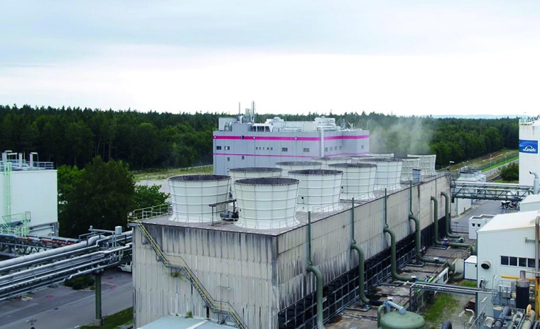 Der Chemiepark Gendorf setzt auf Kreislaufkühlung statt Durchlaufkühlung. ©...