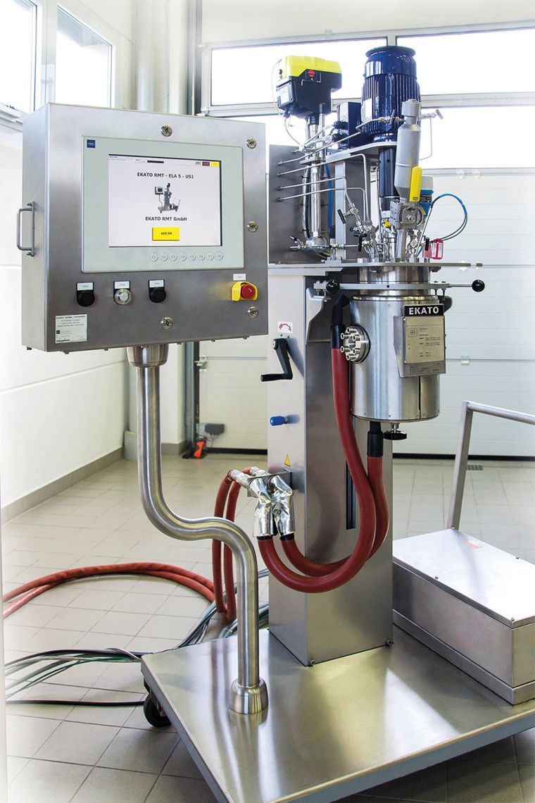 Mobile 3 Liter, 100 bar Pilotanlage © Ekato