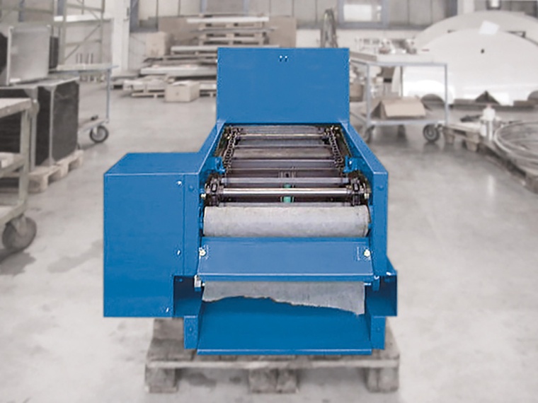 TBF-Tiefbettfilter mit automatischem Vliestransport und Schmutzabstreifer ©...