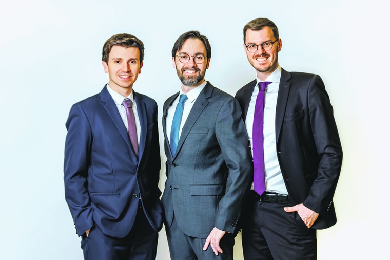 Die Ineratec-Geschäftsführung (v.l.n.r.): Philipp Engelkamp, Paolo...