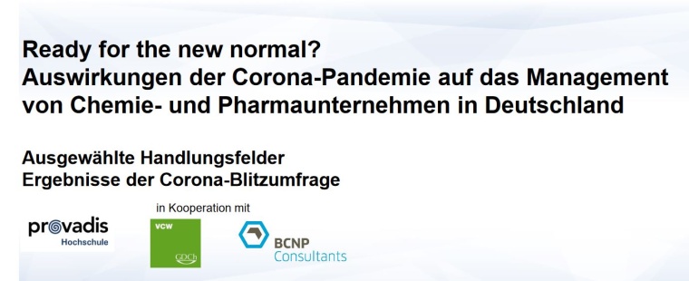 Die Coronavirus-Pandemie bringt auch für die deutsche Chemie- und...