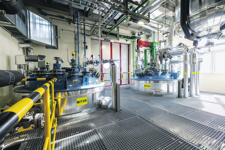 Multi-Purpose-Produktionsanlage für die Exklusivsynthese am Standort Linz | ©...