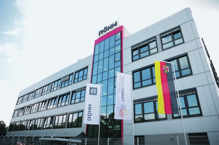Das Innovationszentrum von Röhm in Worms wurde im Jahr 2023 eröffnet. Es...