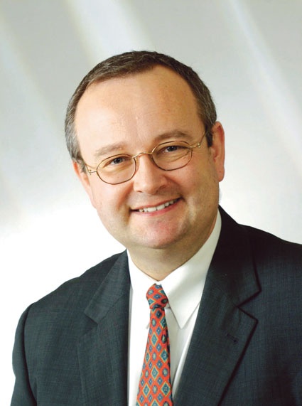 Dr. Lukas von Hippel, vice president Business Functions and member of the...