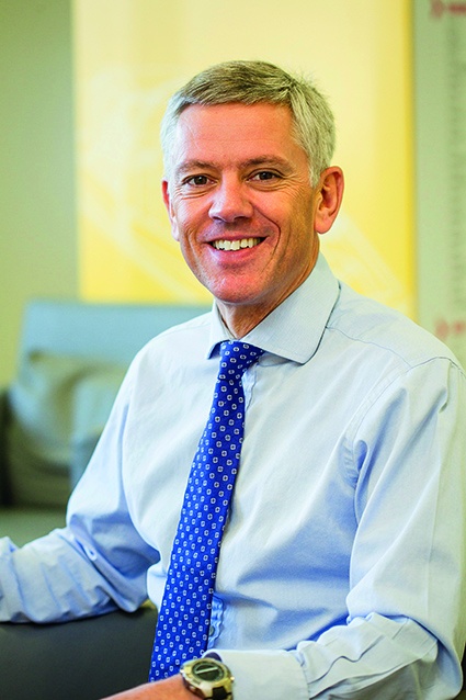 Graham van’t Hoff, executive vice-president, Shell Chemicals: “Our strategy...