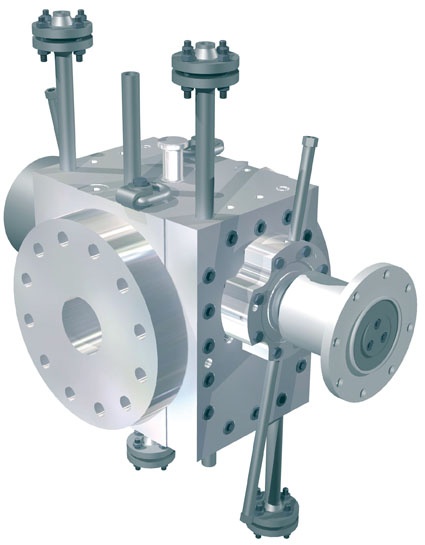 Thermorex booster and transfer pump for high viscous polymers