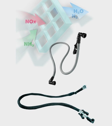Fig. 2: Urea solutions for the removal of nitrogen from exhaust gas can attack...