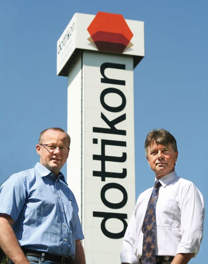 Günter Weingärtner (l.) and Ivo Hubacek, Dottikon Exclusive Synthesis