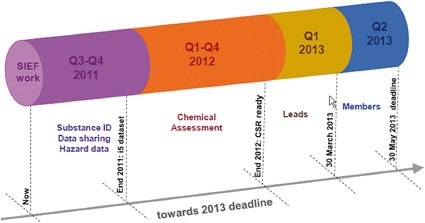 The optimal timeline for the upcoming registration. (Picture: ECHA...