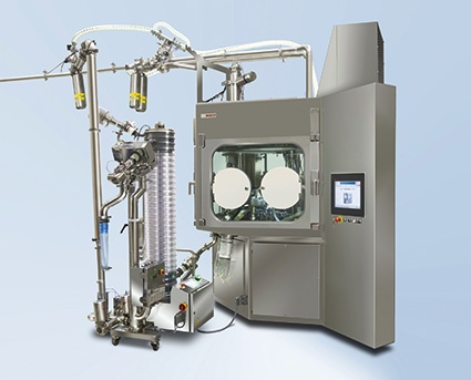 The Bosch GKF HiProTect capsule filling machine completely isolates researchers...